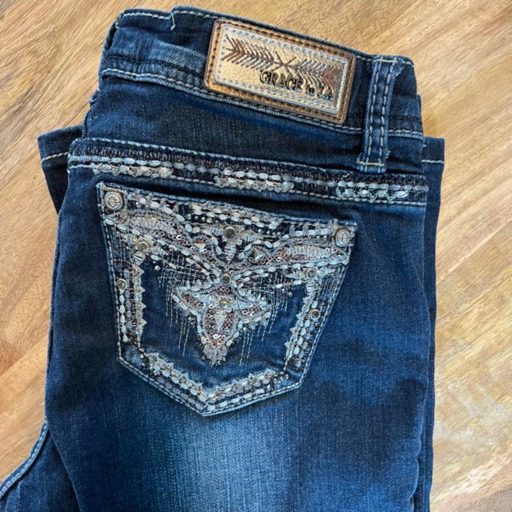 Grace in LA girls jeans sz 16